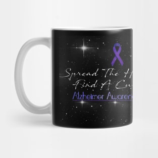 Alzheimer Awareness Spread The Hope Find A Cure Gift Mug